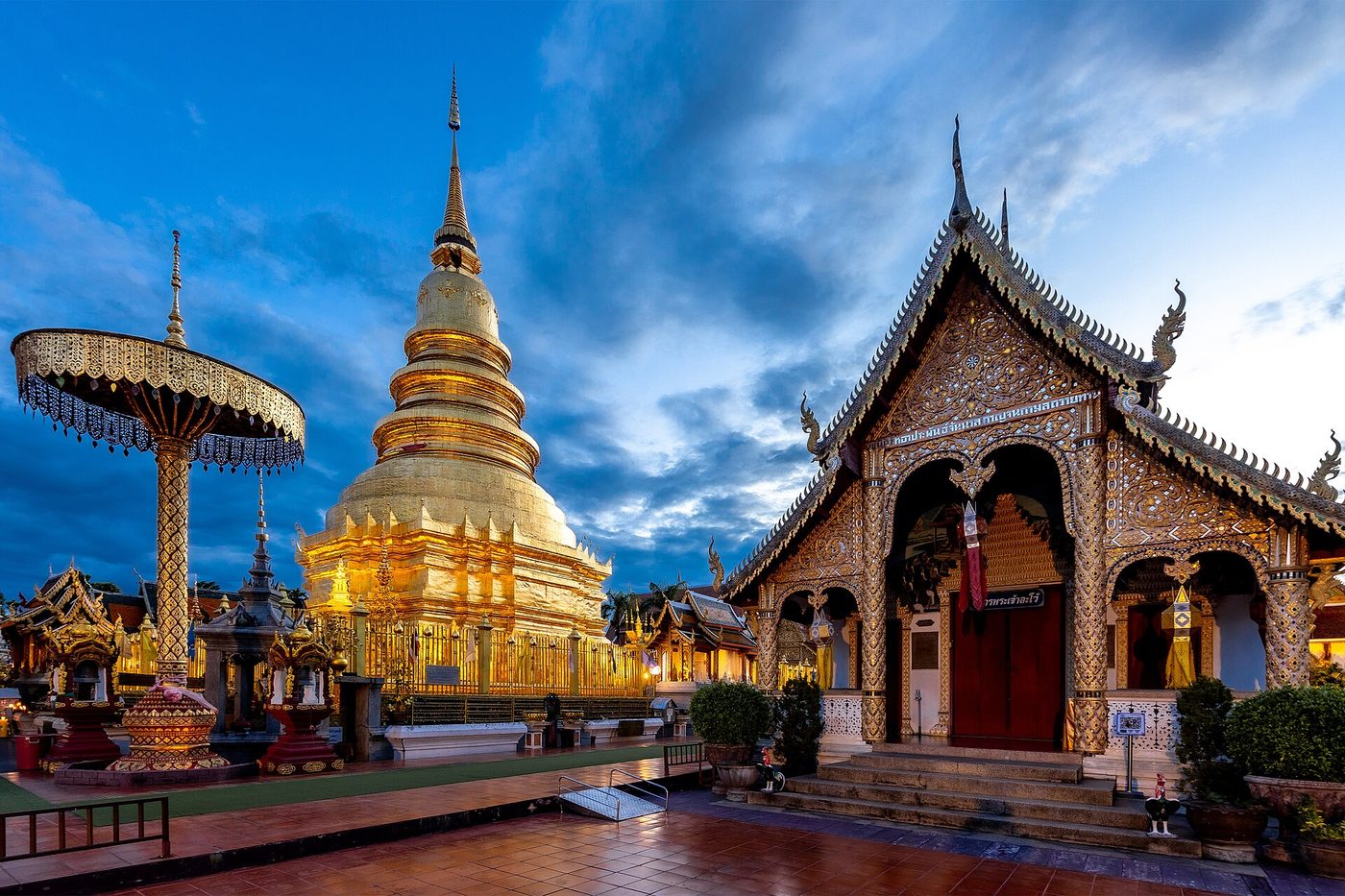 วัดพระธาตุหริภุญชัยวรมหาวิหาร จ.ลำพูน